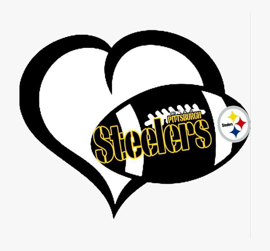 Steelers Logo Clipart Free Best On Transparent Png - Clipart Logo Pittsburgh Steelers Football, Png Download, Free Download
