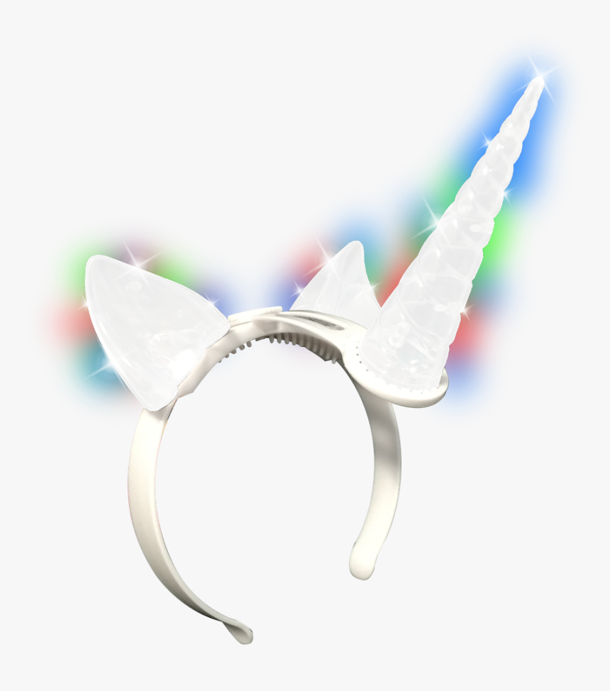 Light Up Unicorn Headband - Light Up Unicorn Head Piece, HD Png Download, Free Download