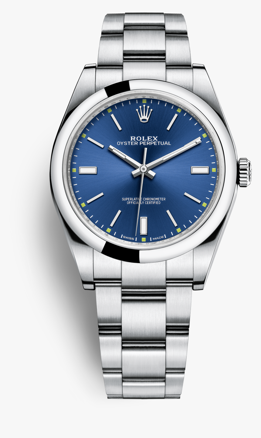 Oyster-perpetual - Rolex Oyster Perpetual Black Dial, HD Png Download, Free Download
