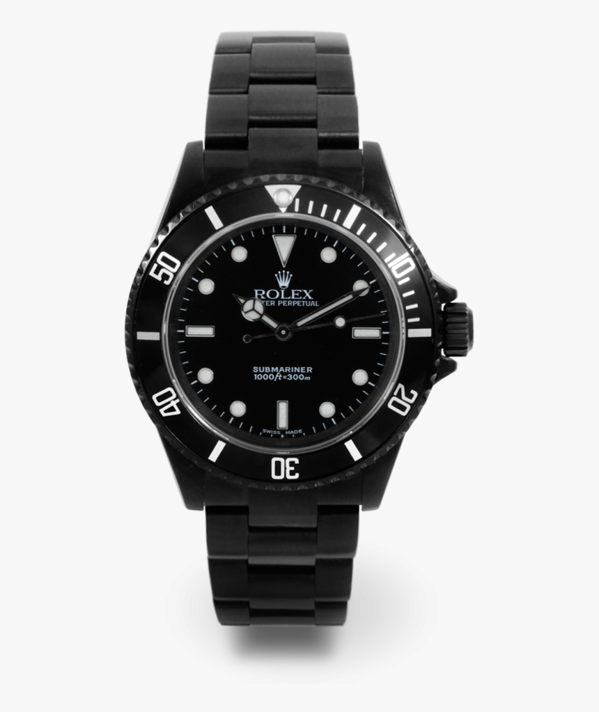 matte black submariner