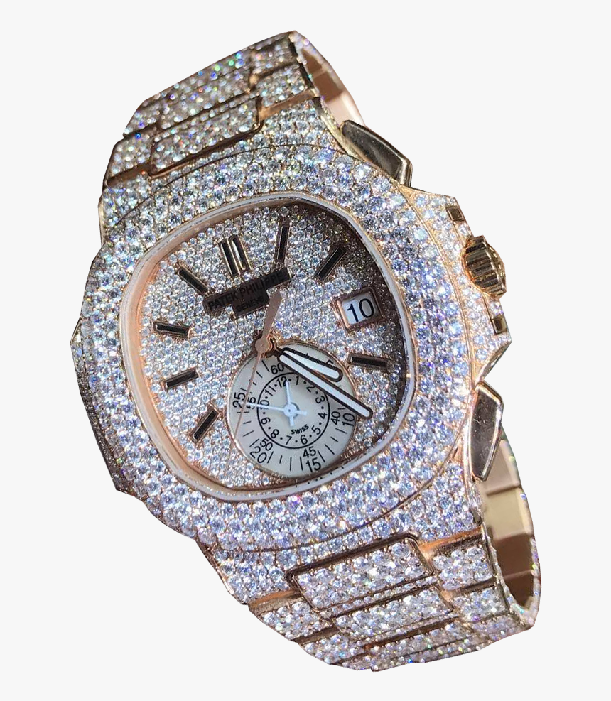 Diamond Rolex Watchd - Diamond Rolex Watch Transparent, HD Png Download, Free Download