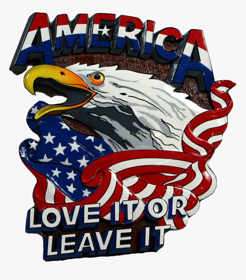 I Love America Png Download Image - America Love It Or Leave, Transparent Png, Free Download