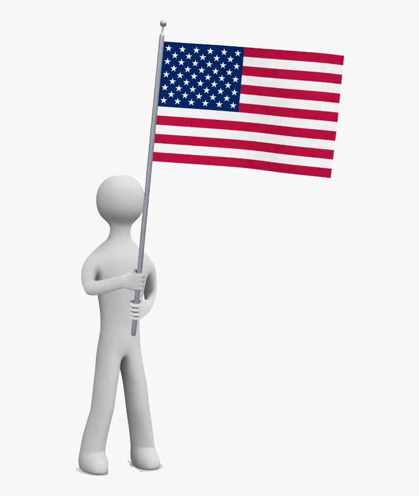 America Flag Png Images Transparent Background - Holding Us Flag Transparent Png, Png Download, Free Download