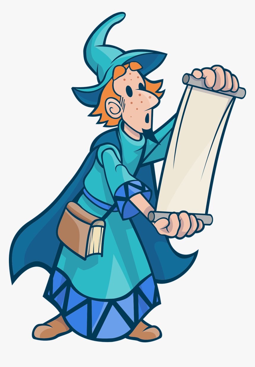 Wizard Scroll, HD Png Download, Free Download