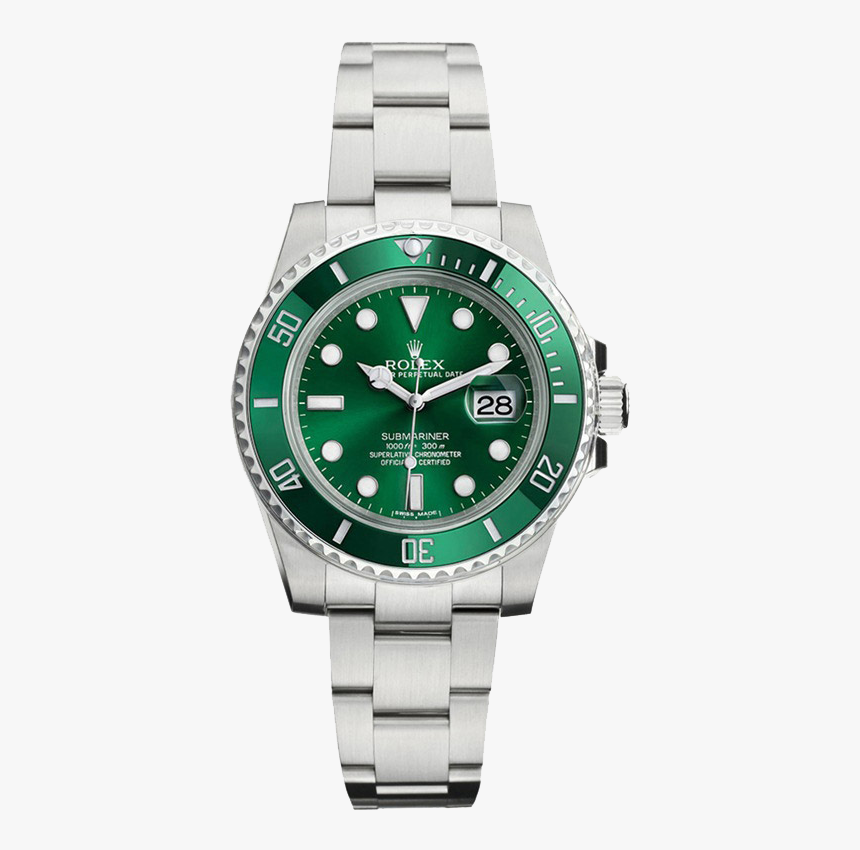 Ghost Ii Datejust Green Watch Rolex Watches Clipart - Rolex Submariner Green, HD Png Download, Free Download