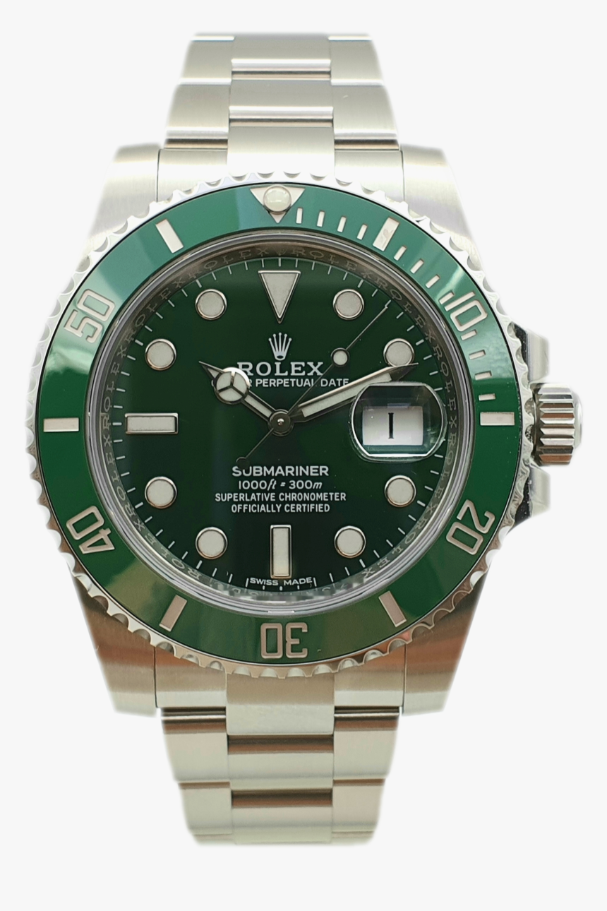 Rolex Submariner Hulk - Rolex Submariner Watch 2015, HD Png Download, Free Download