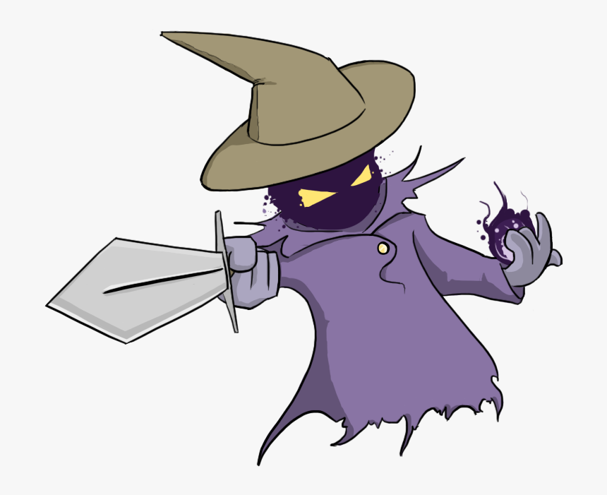 Drawing Wizard Rap Transparent Png Clipart Free Download - Cartoon Evil Wizard Png, Png Download, Free Download