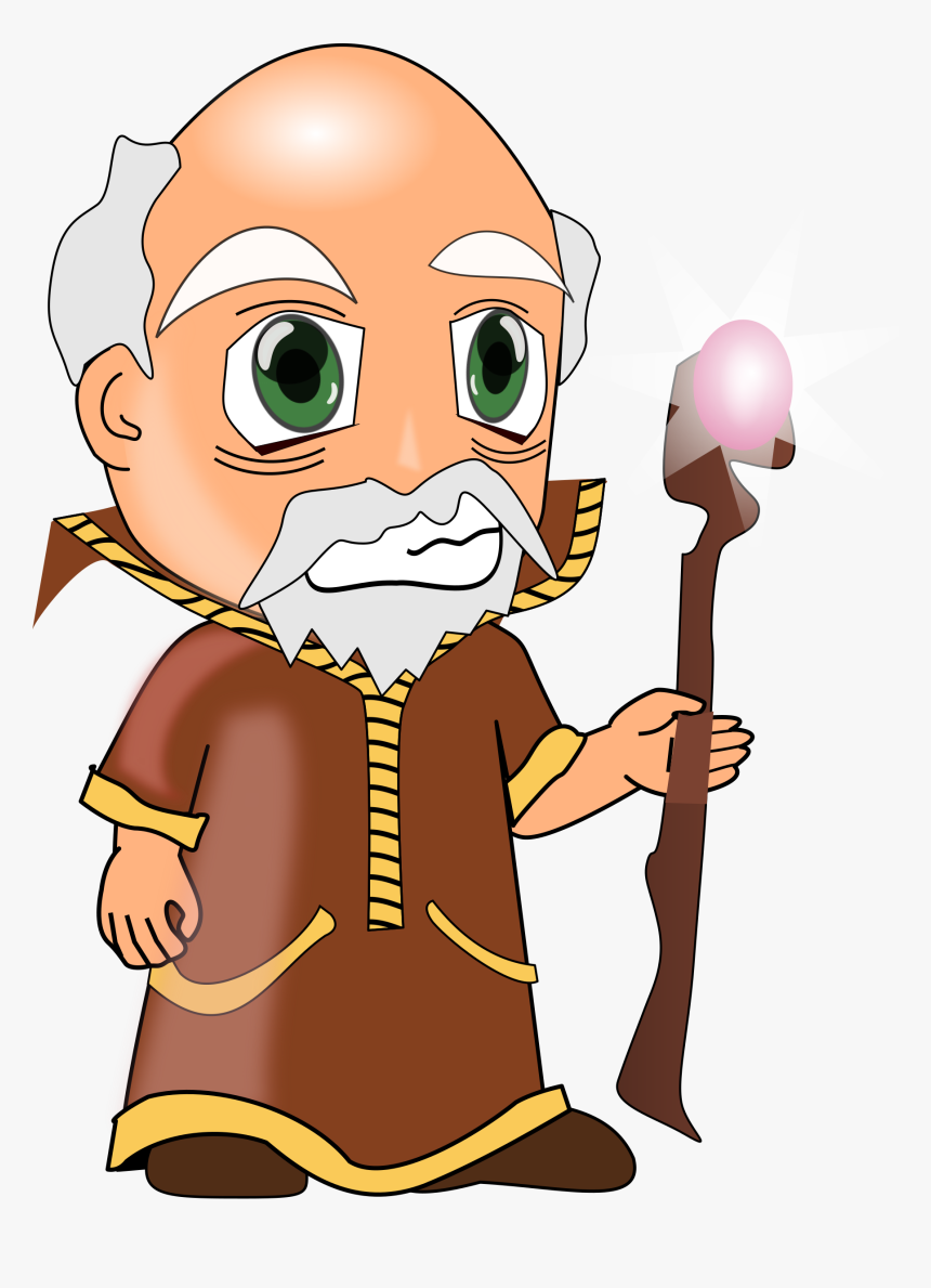 Delfador Chibi Big Image - Wise Old Man Clipart, HD Png Download, Free Download