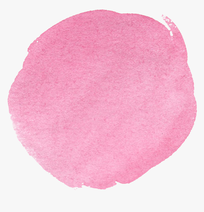 Pink Watercolour Circle Png, Transparent Png, Free Download