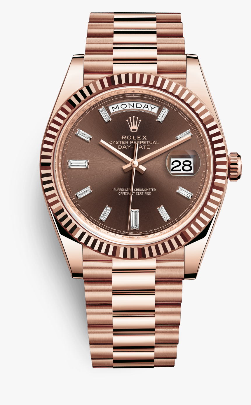 Transparent Features Png - White Gold Rolex Oyster Perpetual Day Date, Png Download, Free Download