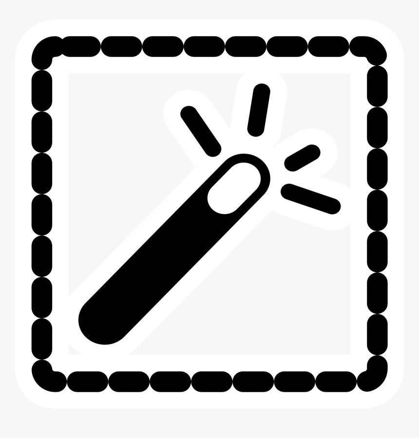 Primary Tool Wizard Selection Clip Arts - Eraser Tool In Computer, HD Png Download, Free Download