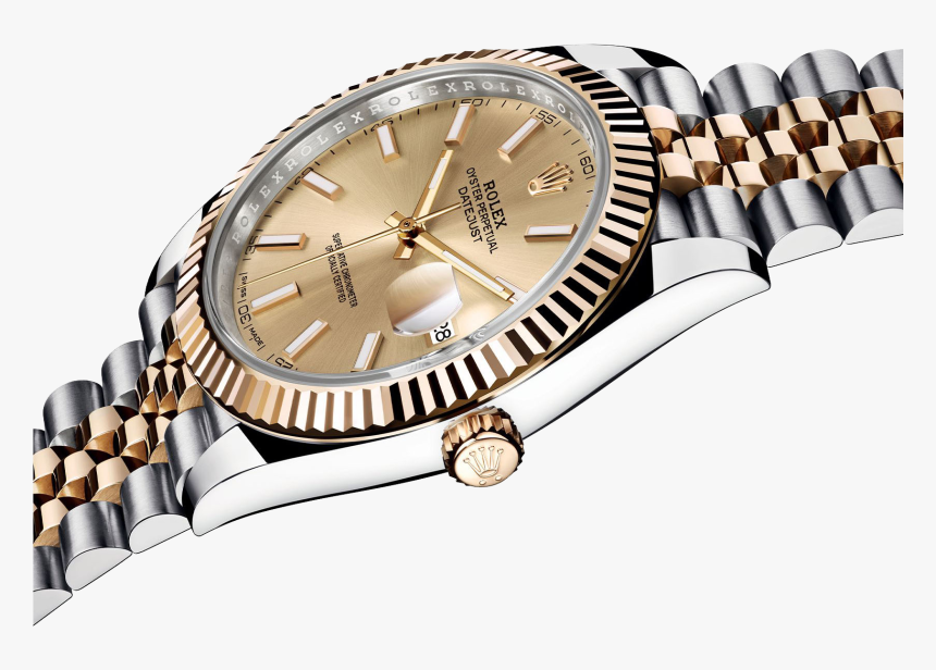 Transparent Automatic Clipart - Rolex Oyster Perpetual Datejust Unadjusted Swiss Parts, HD Png Download, Free Download