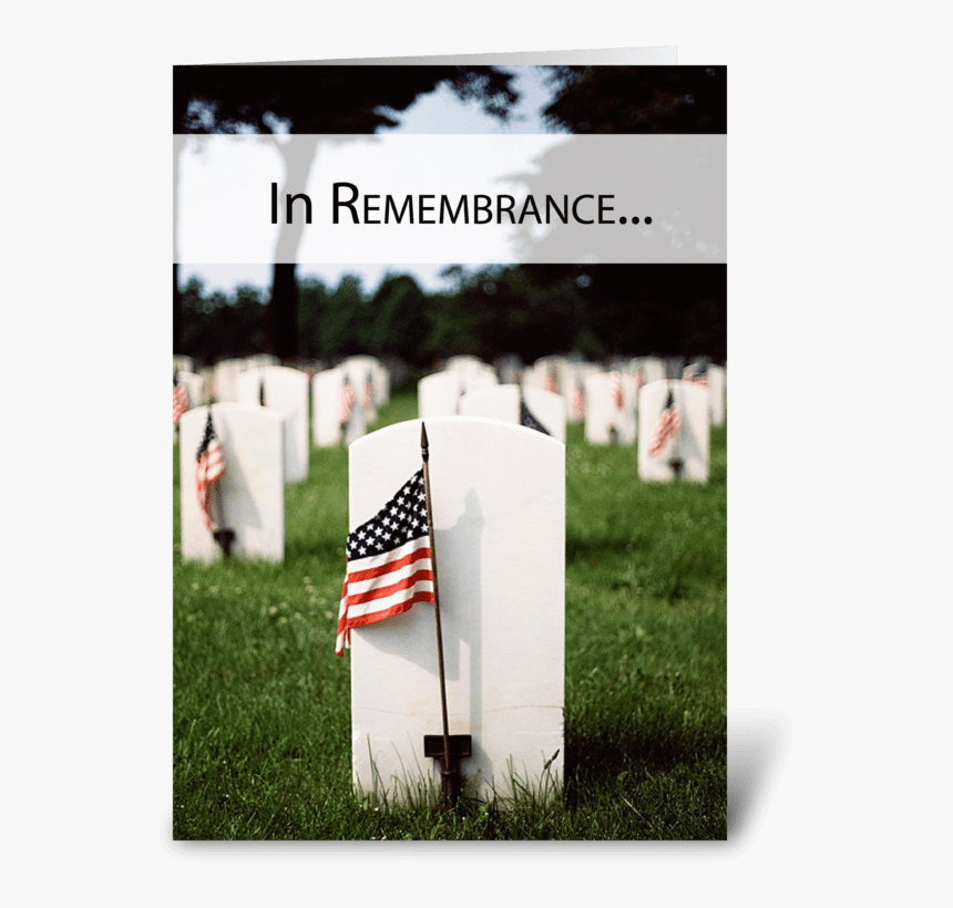 3446 Memorial Day Patriotic, Remembrance Greeting Card - Memorial Day Remember And Honor, HD Png Download, Free Download