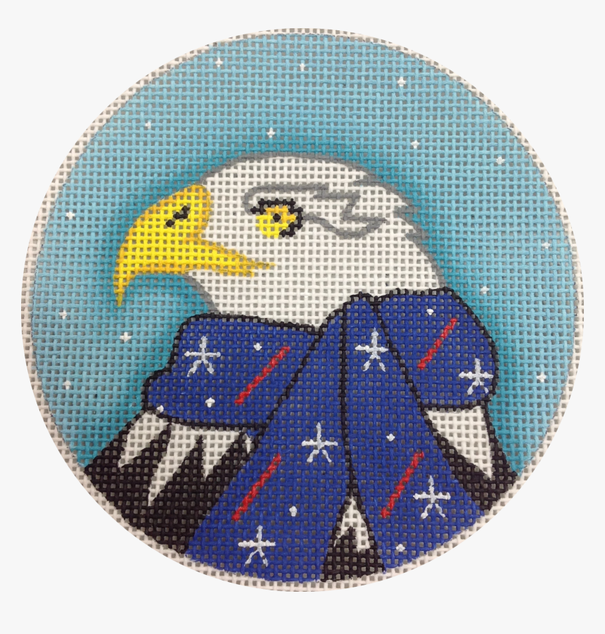 Bald Eagle Ornament - Cross-stitch, HD Png Download, Free Download