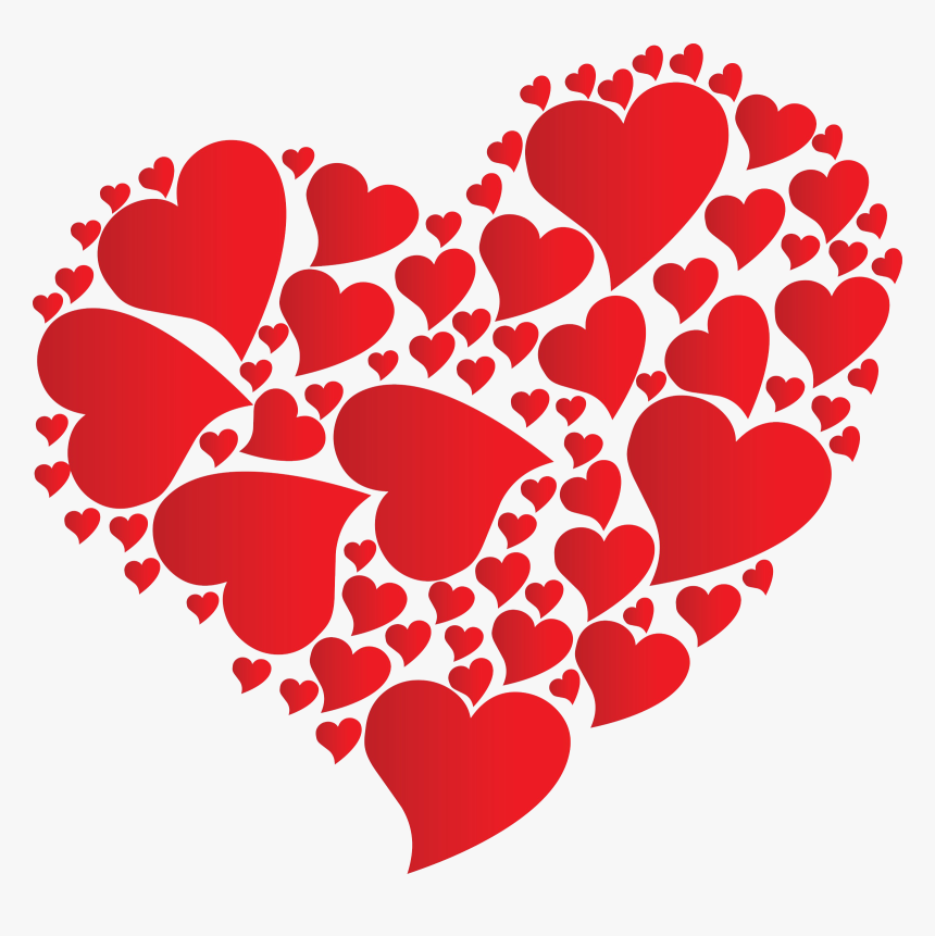 Heart Png Transparent Background - Heart Valentine, Png Download - kindpng