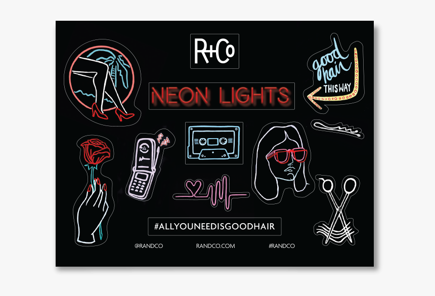 Stickers Neon, HD Png Download, Free Download