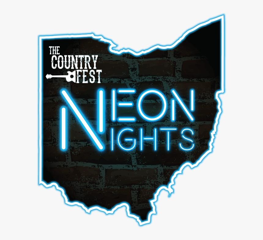 The Neon Nights Country Music Festival - Neon Nights Ohio, HD Png Download, Free Download