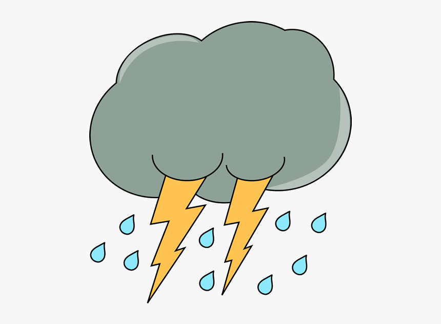 Thunderstorm X Storm Cloud Clipart Clip Art Images - Clouds Animation Transparent Background, HD Png Download, Free Download