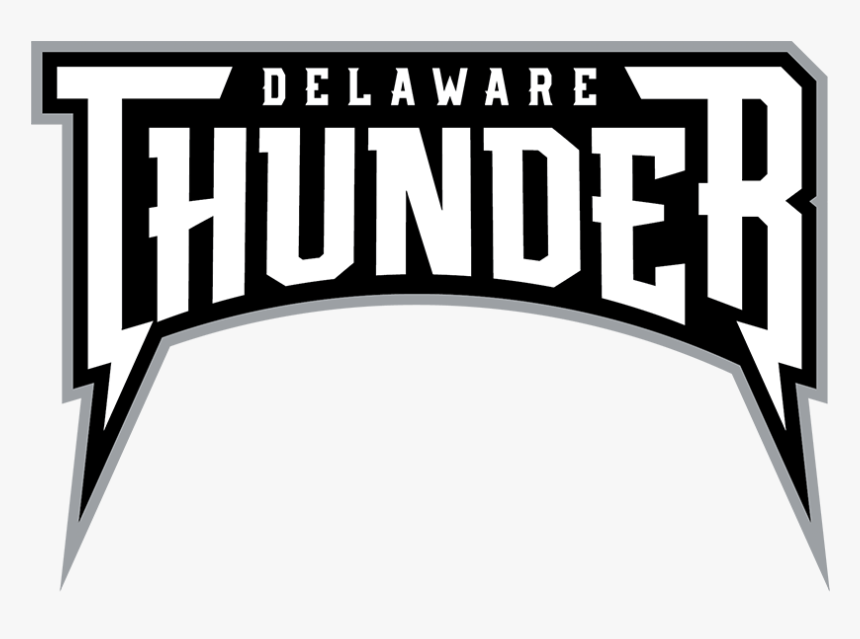 Delaware Thunder Text Logo, HD Png Download, Free Download