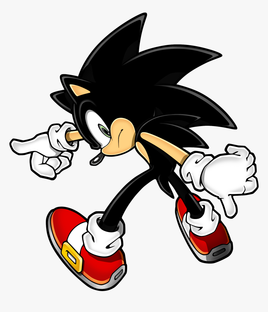 Sonic The Hedgehog Transparent Image - Black Sonic Character Name, HD Png Download, Free Download