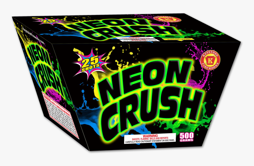 Neon Crush, Keystone Fireworks, Pennsylvania, 500 Gram - Graphic Design, HD Png Download, Free Download