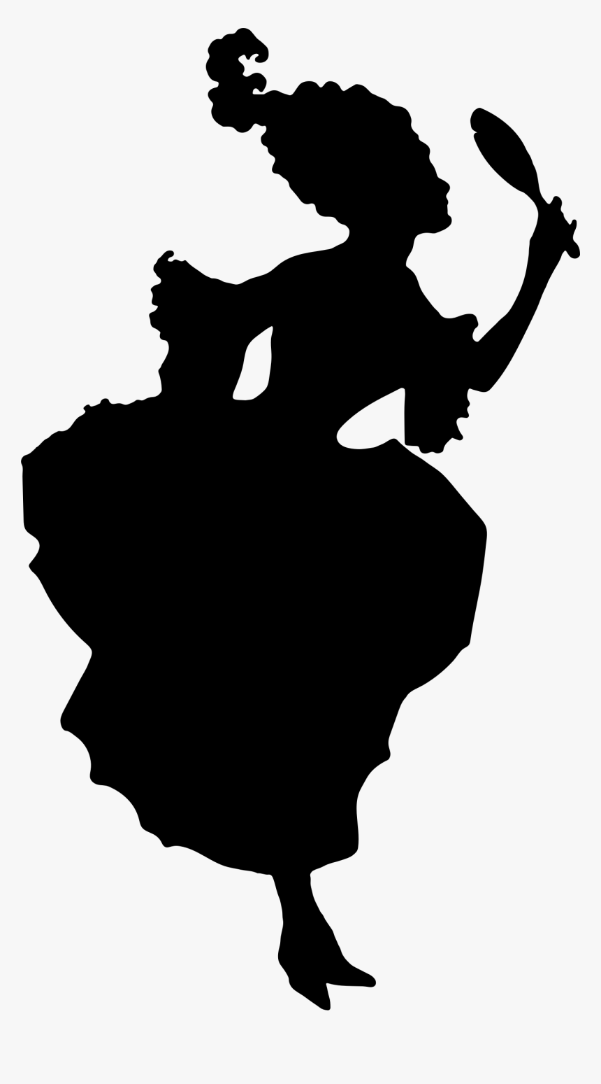 Clipart - 18th Century Fashion Silhouette, HD Png Download, Free Download