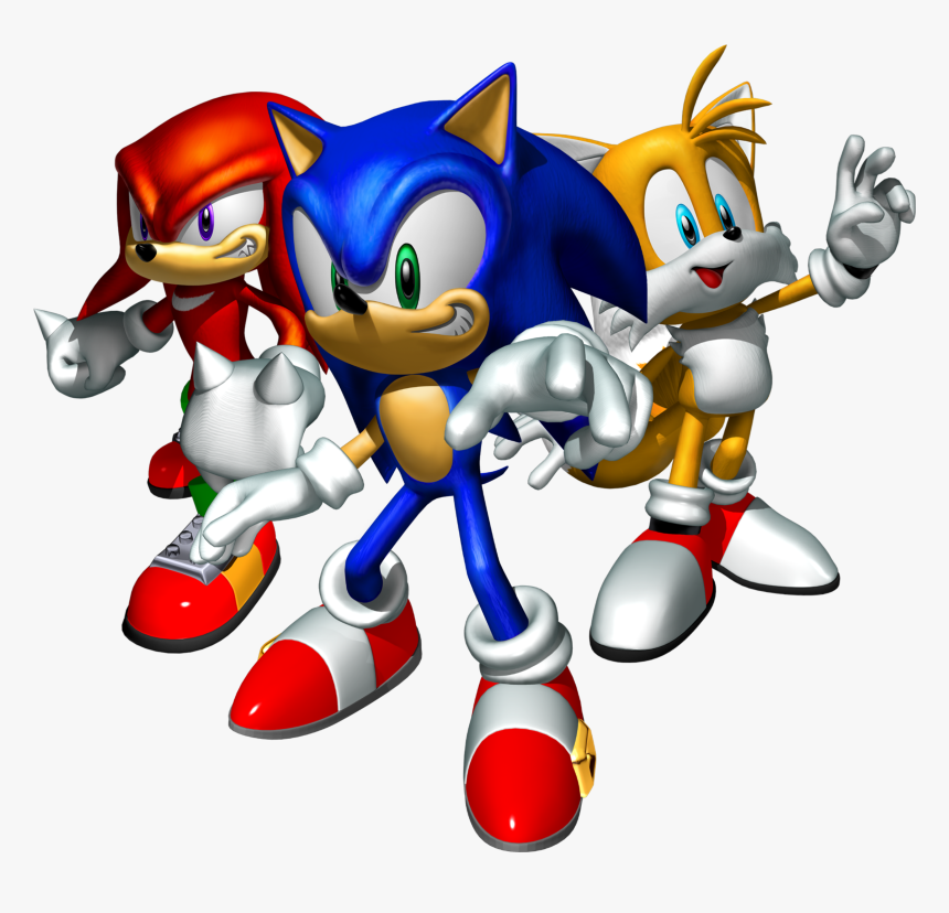 Sonic Knuckles And Tails, HD Png Download, Free Download