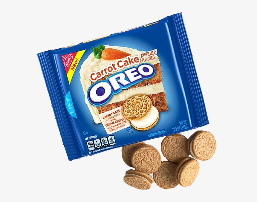 Oreo Cookie Png - Carrot Cake Oreos Vegan, Transparent Png, Free Download