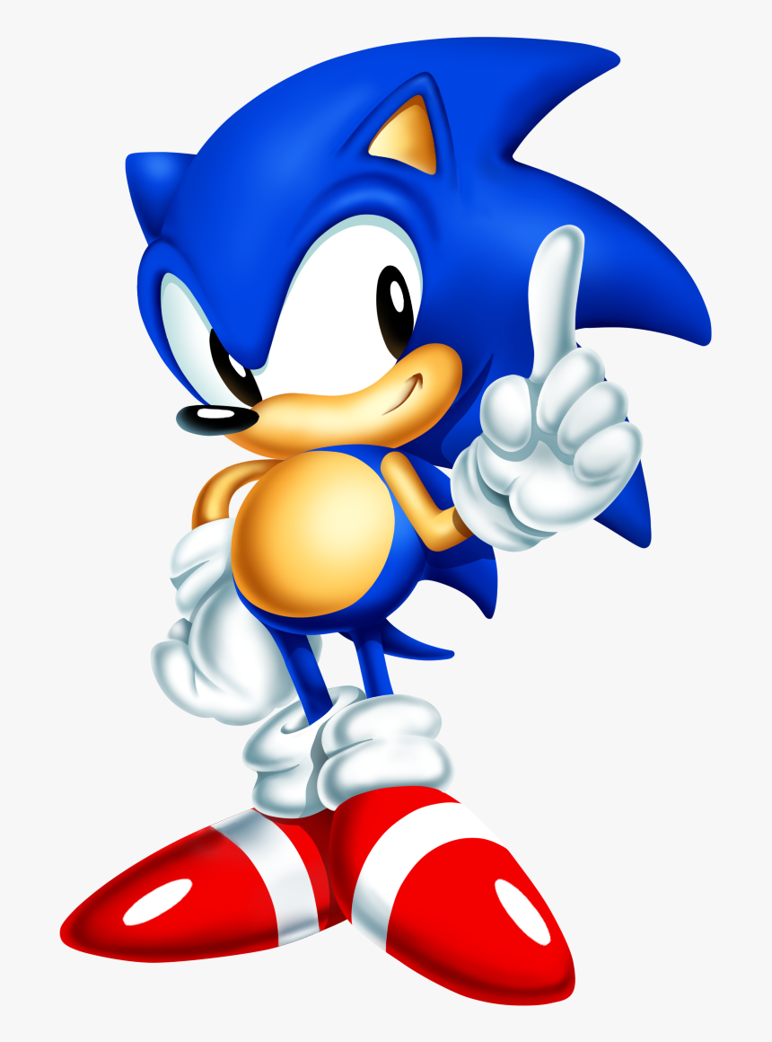 Classic Sonic Png - Classic Sonic The Hedgehog Png, Transparent Png is free...