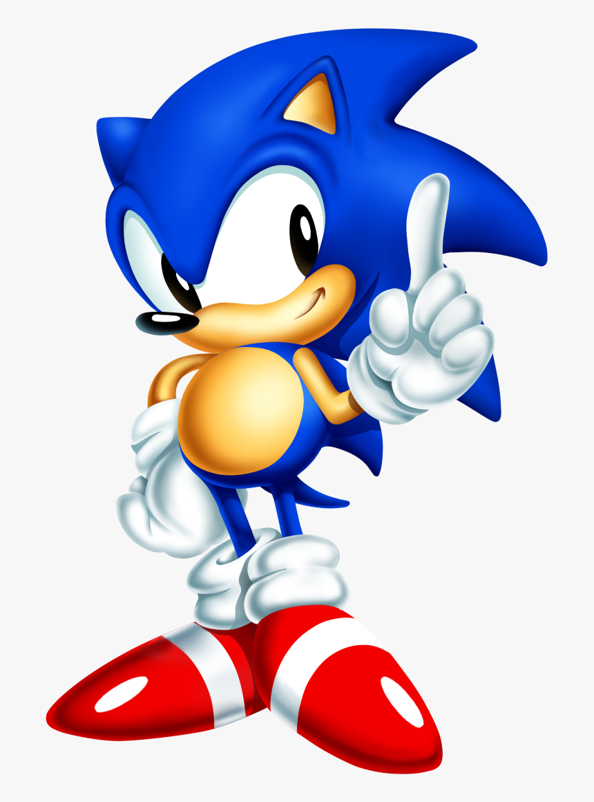 Classic Sonic Png - Classic Sonic The Hedgehog Png, Transparent Png, Free Download