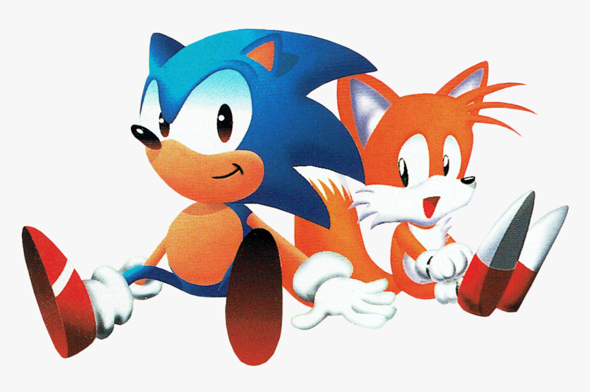 Sonic The Hedgehog Clipart Tail Sonic - Sonic And Tails Transparent, HD Png Download, Free Download