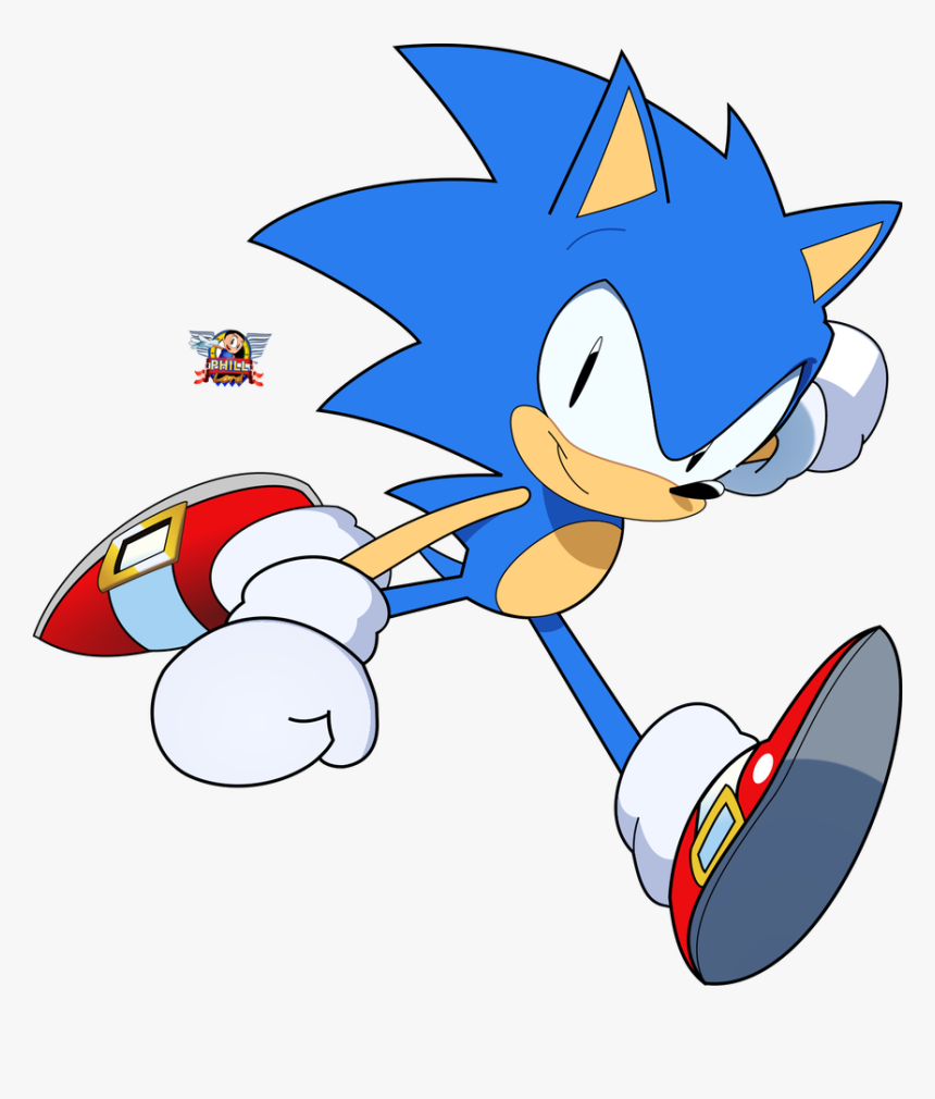 Sonic The Hedgehog Drawing - Sketch Sonic The Hedgehog Drawing, HD Png Download, Free Download