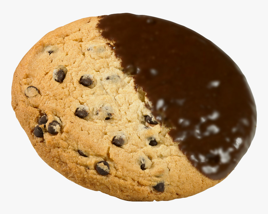 Chocolate Dipped Cookie Transparent, HD Png Download, Free Download