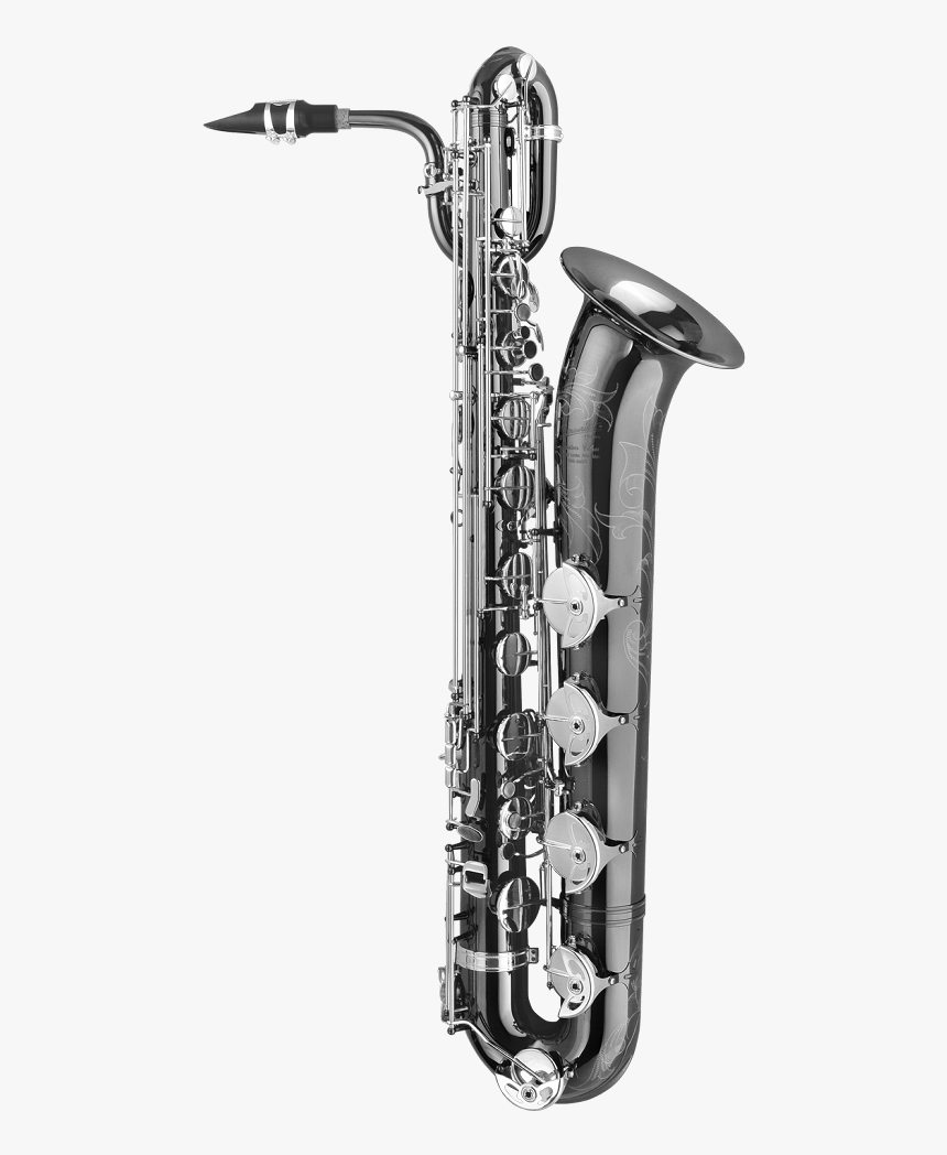 Black Nickel Bari Sax, HD Png Download, Free Download