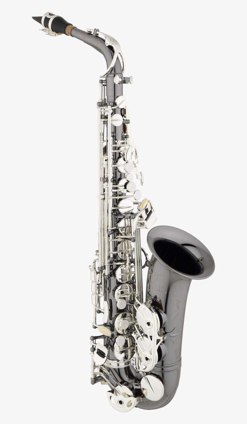 New Eastman Alto Sax Eas640-bs - Sax Alto Black Onyx, HD Png Download, Free Download