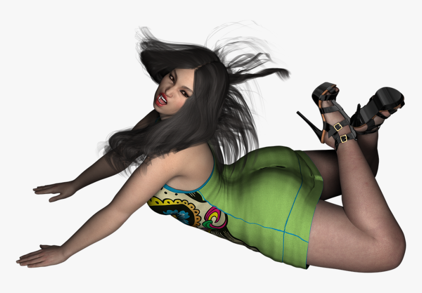3d Sexy Girls Png, Transparent Png, Free Download