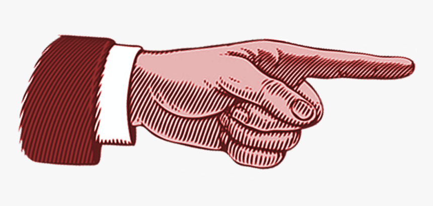 Transparent Thumb Png - Right Hand Pointing Transparent, Png Download, Free Download