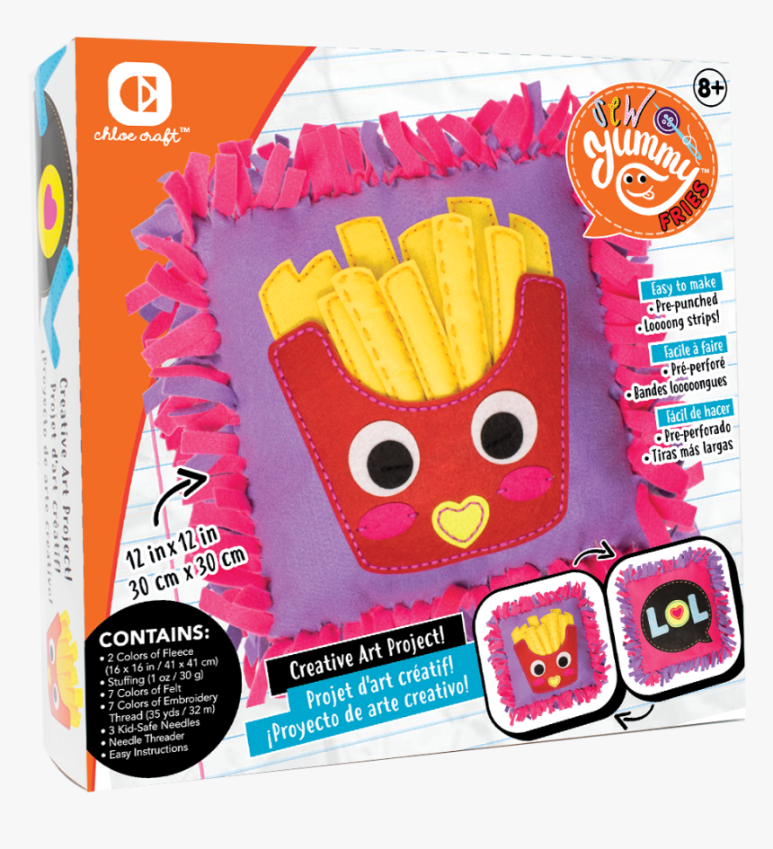 Paper Food Art And Craft Fries, HD Png Download, Free Download