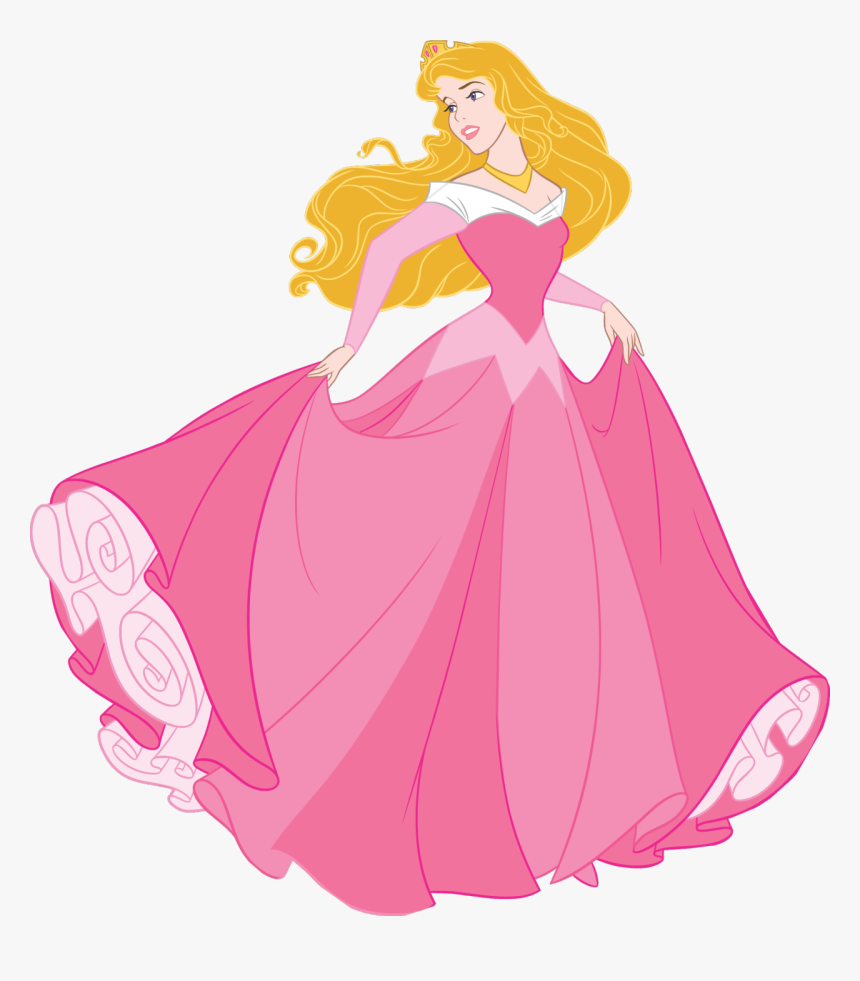 Sleeping Beauty Png - Sleeping Beauty Dress Cartoon, Transparent Png, Free Download