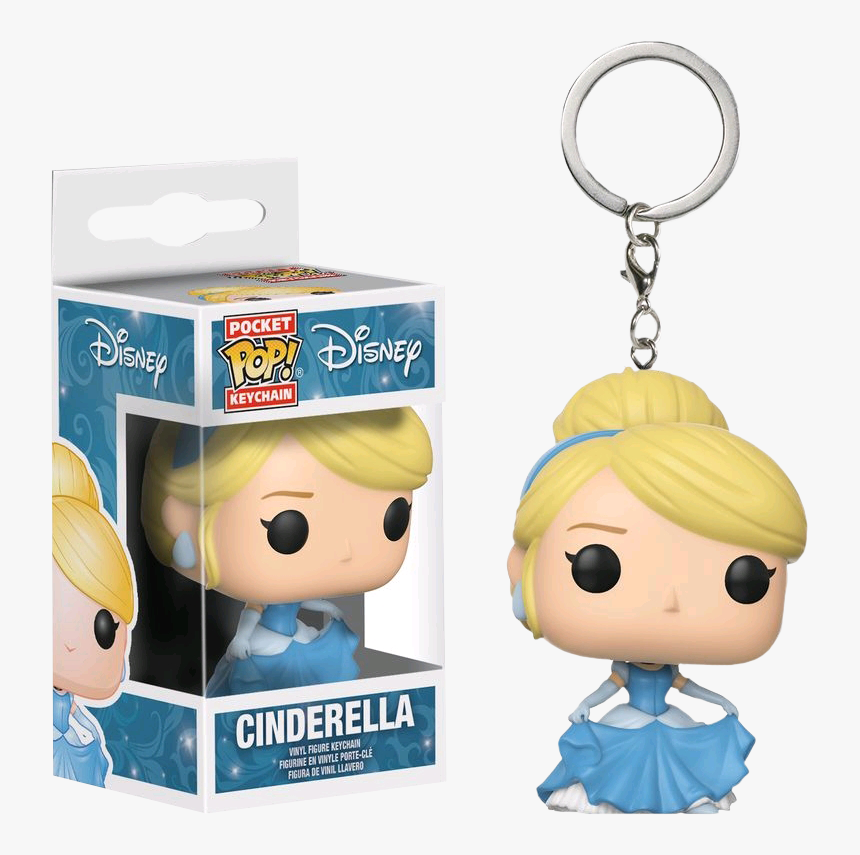 Disney Cinderella Funko Keychain Vinyl Figure - Pocket Pop Keychain Cinderella, HD Png Download, Free Download