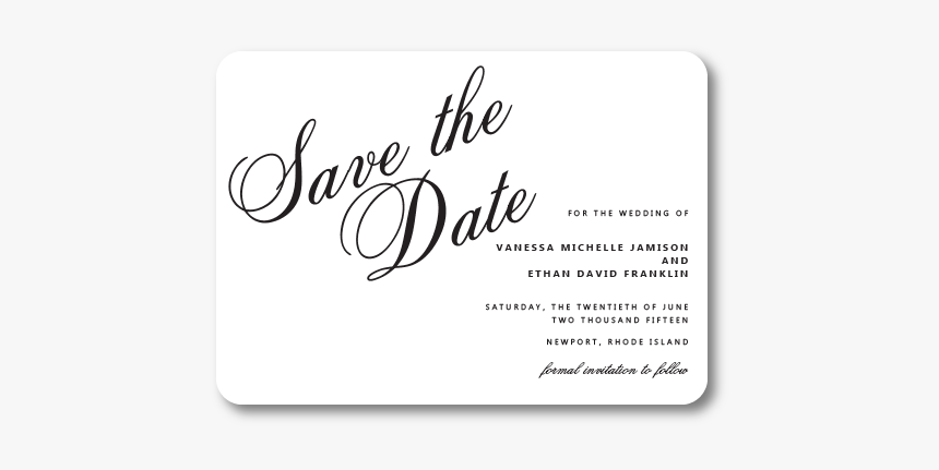 Madeleine Wedding Invitation Collection Save The Date, HD Png Download, Free Download