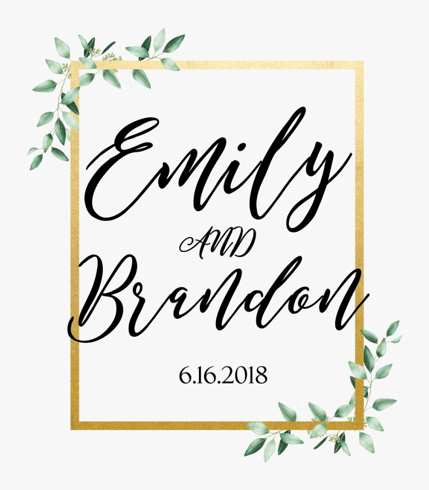 Save The Date , Png Download - Calligraphy, Transparent Png, Free Download