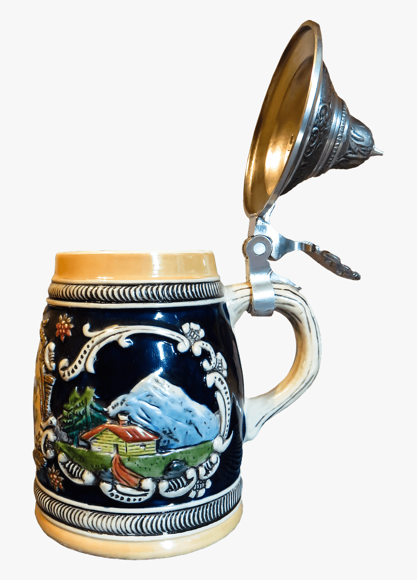 Beer Mug Mountain Decoration - Beer Stein, HD Png Download, Free Download