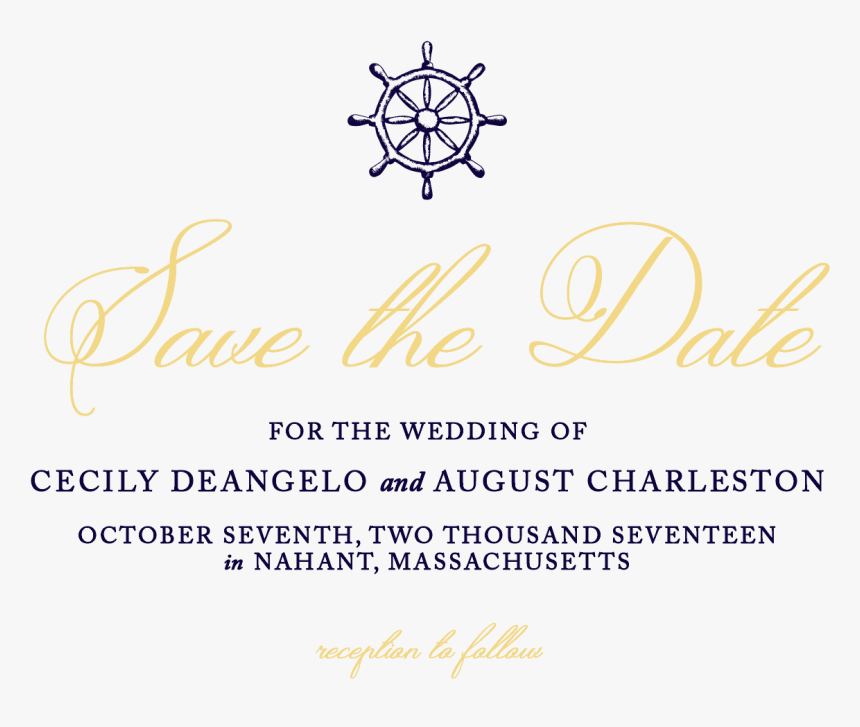 Save The Dates, Wedding Save The Dates, Save The Date - Calligraphy, HD Png Download, Free Download