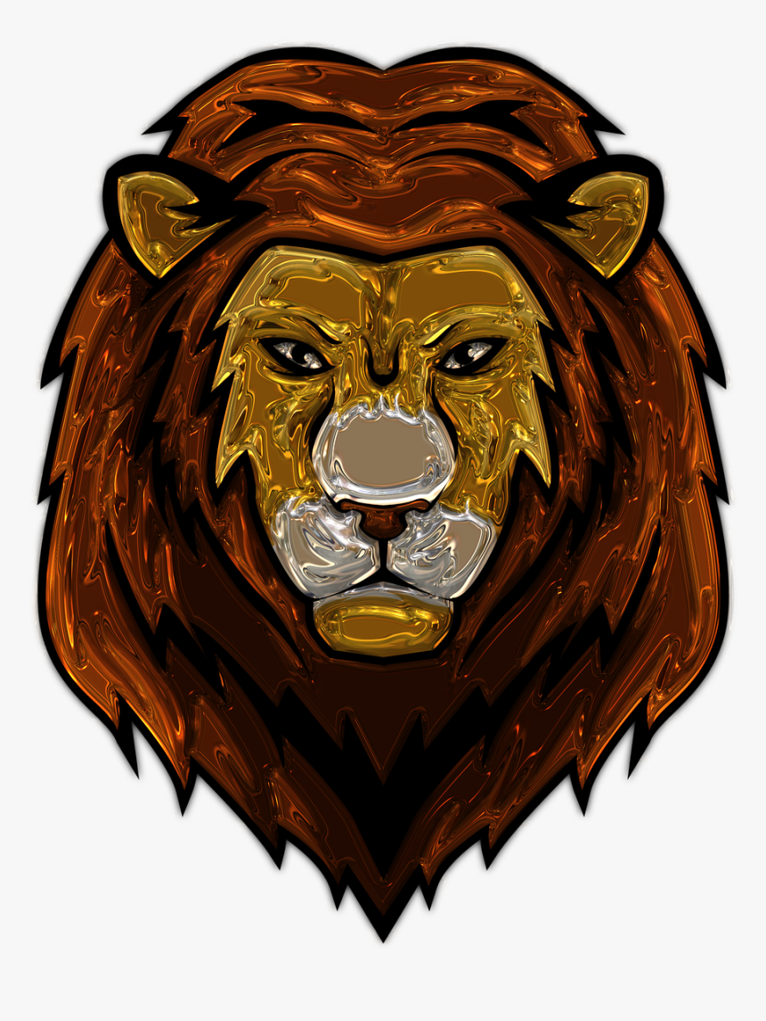 Cabeça De Leao Png, Transparent Png, Free Download