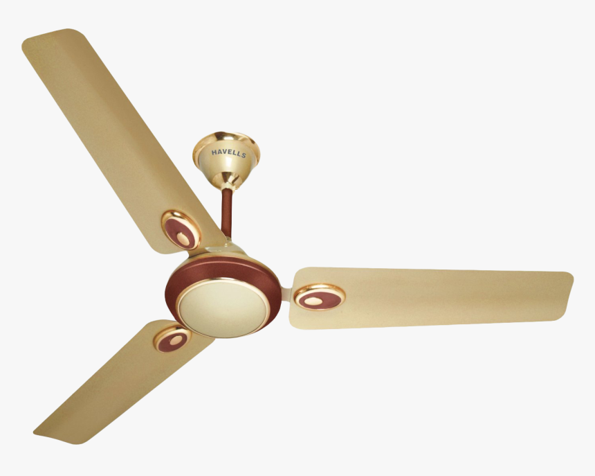 Three Blade Ceiling Fan Png Image - Havells Fusion Fan, Transparent Png, Free Download