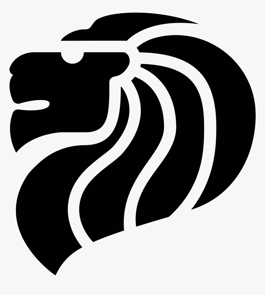 Lion Head Filled Icon - Lion Symbol Png, Transparent Png, Free Download