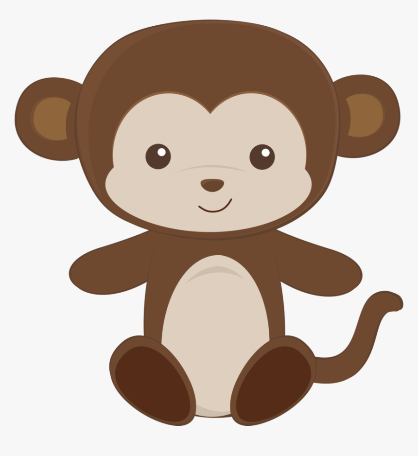 Teddy Clipart Monkey - Printable Safari Animals Clipart, HD Png Download, Free Download