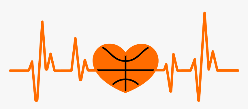 Volleyball Heartbeat Png, Transparent Png, Free Download