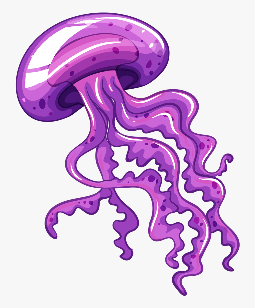 Jellyfish Royalty-free Clip Art - Jelly Fish Vector, HD Png Download, Free Download